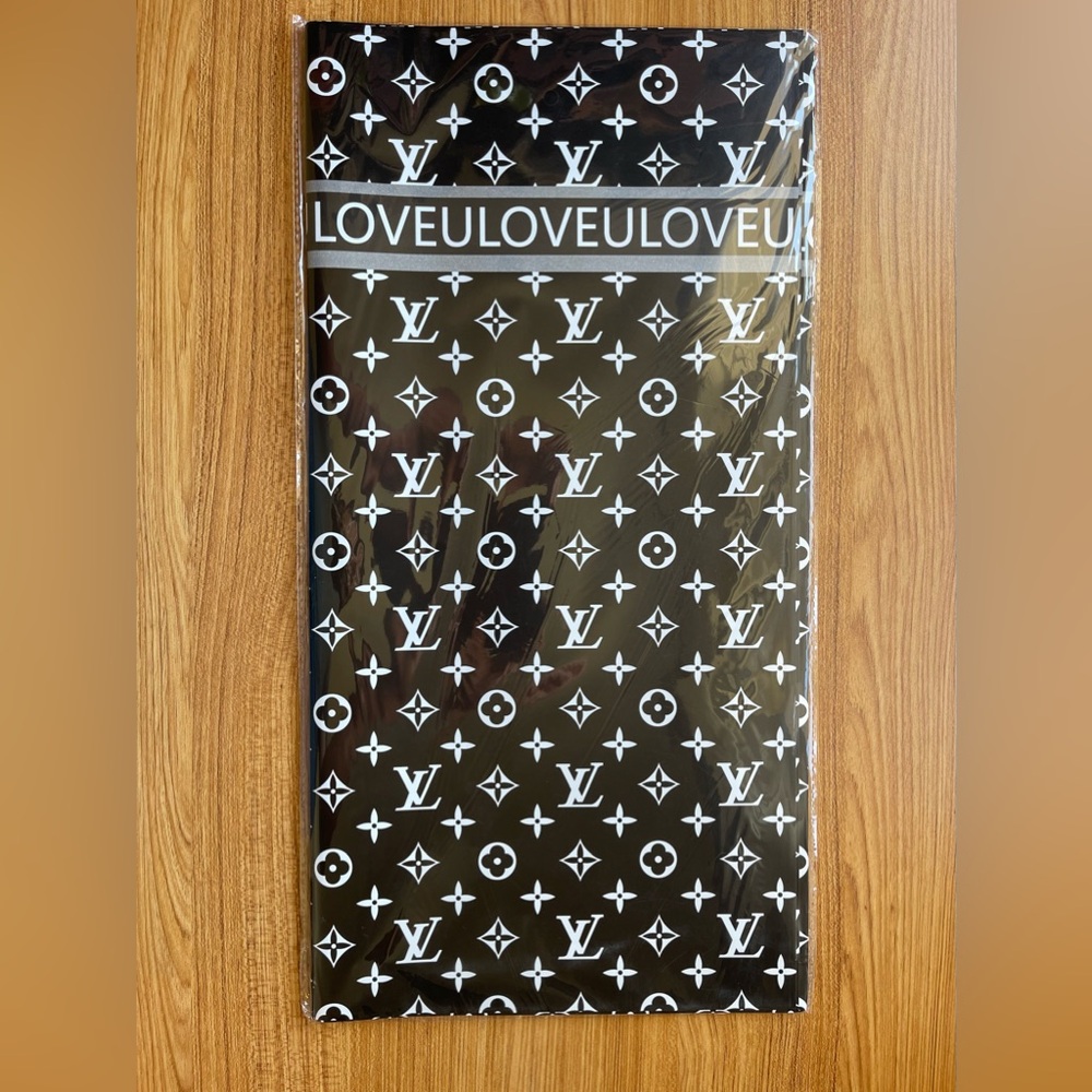 LV Korean Flower Wrapping Paper